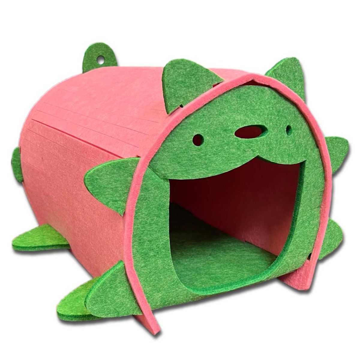 GENERICO - Casa Para Gato Mascota De Fieltro Tipo Flor