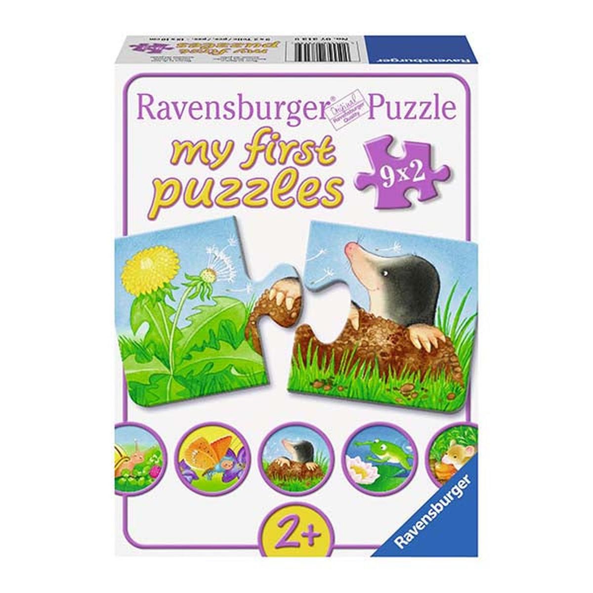 RAVENSBURGER - Mi primer puzzle - Animales de jardín