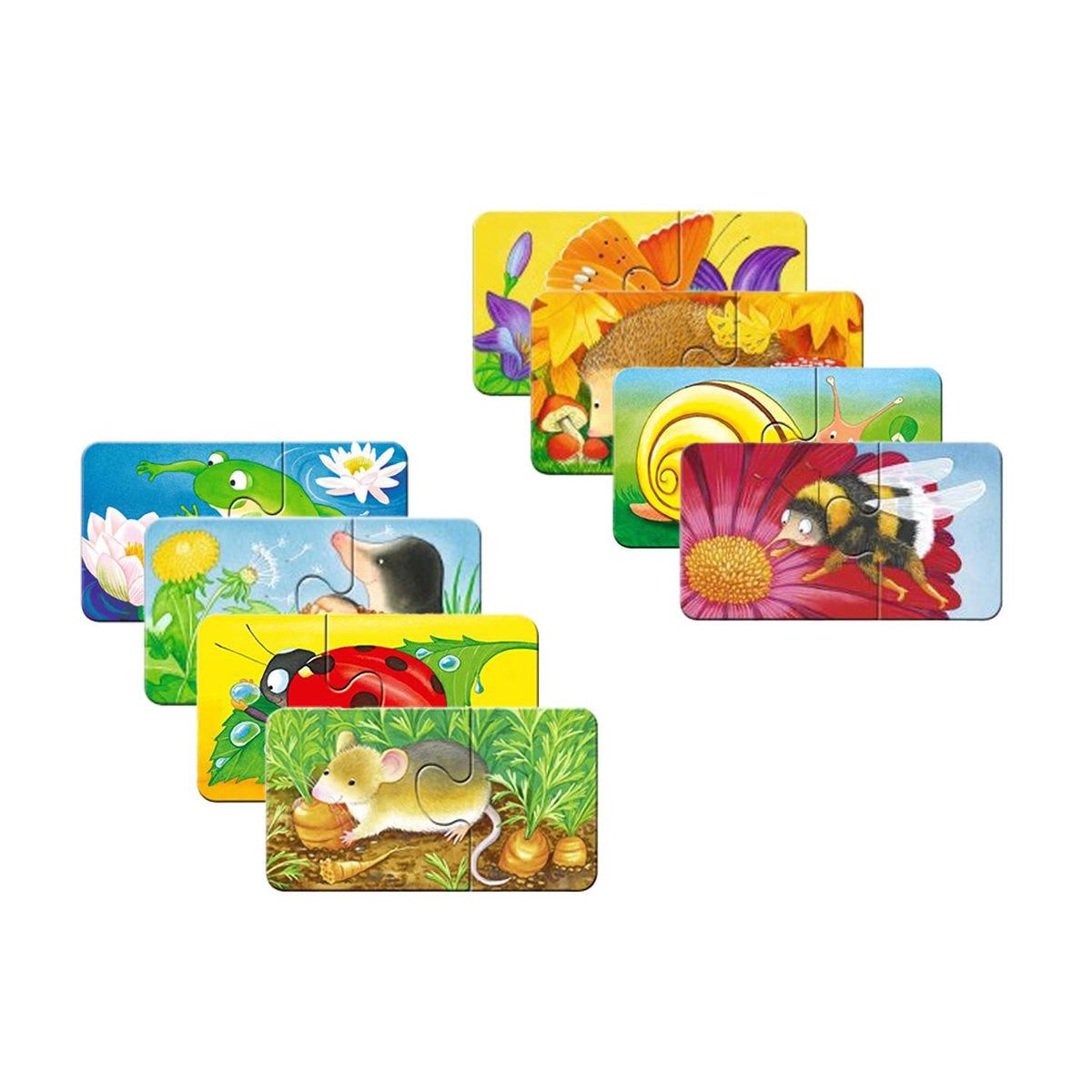 RAVENSBURGER - Mi primer puzzle - Animales de jardín