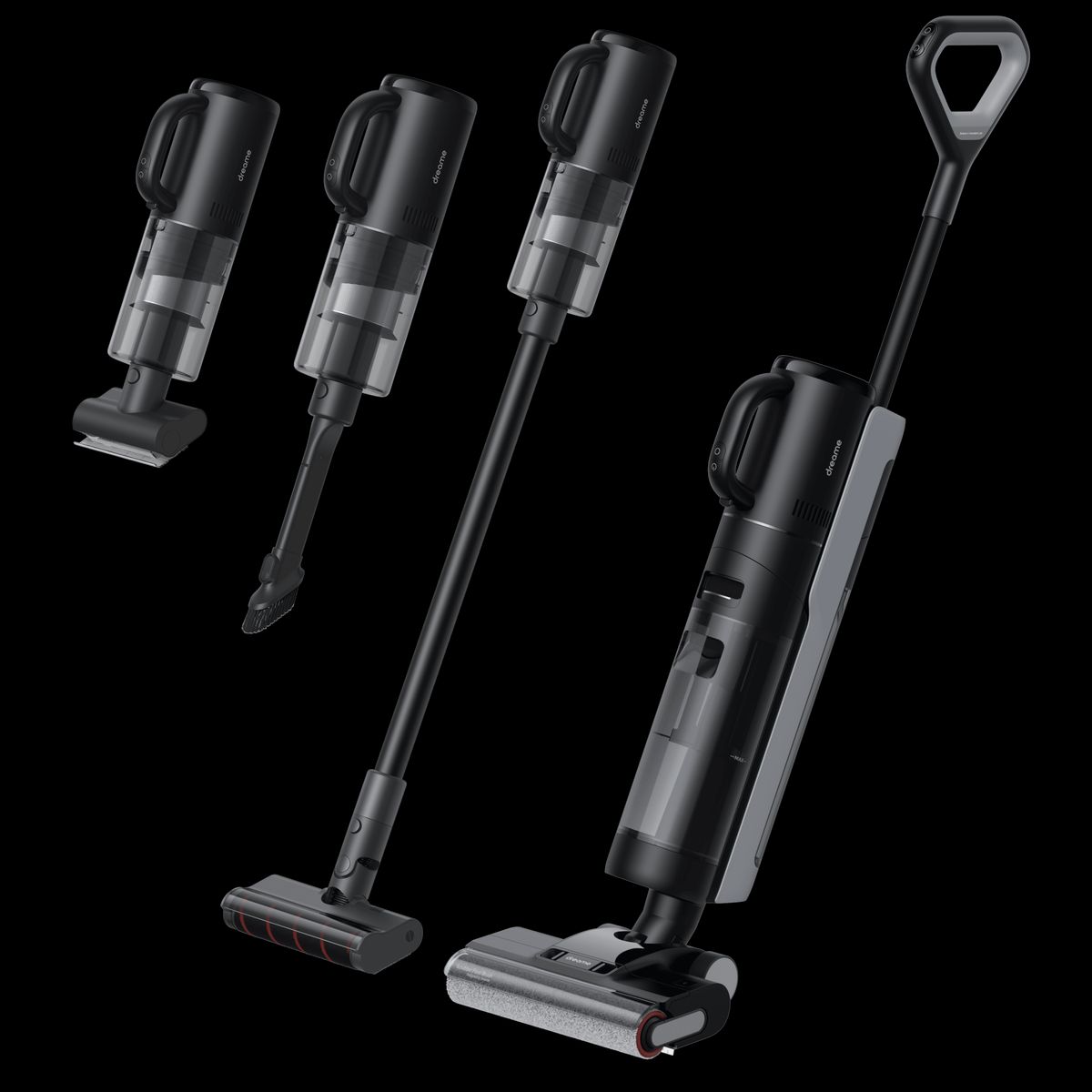 DREAME - DREAME H12 Dual Inalámbrica seco y húmedo Aspiradora Secado Caliente