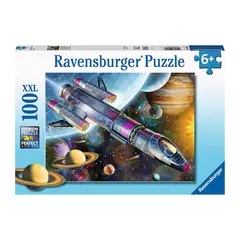 RAVENSBURGER - Puzzle XXL Misión en el espacio - 100 piezas