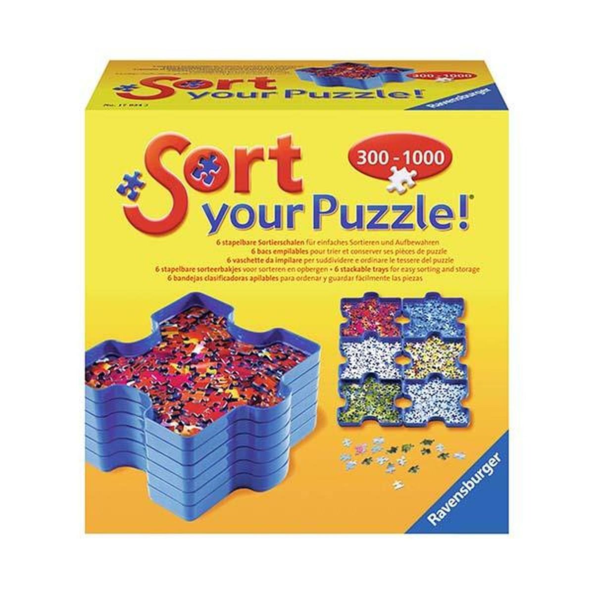 RAVENSBURGER - Separador de piezas para puzzle