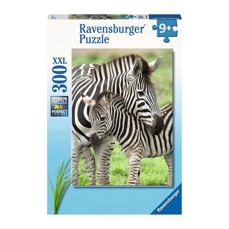 RAVENSBURGER - Puzzle XXL Zebra Love - 300 piezas