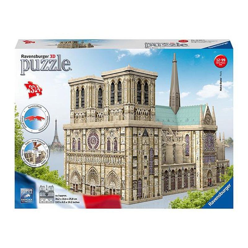 RAVENSBURGER - Puzzle 3D Notre Dame