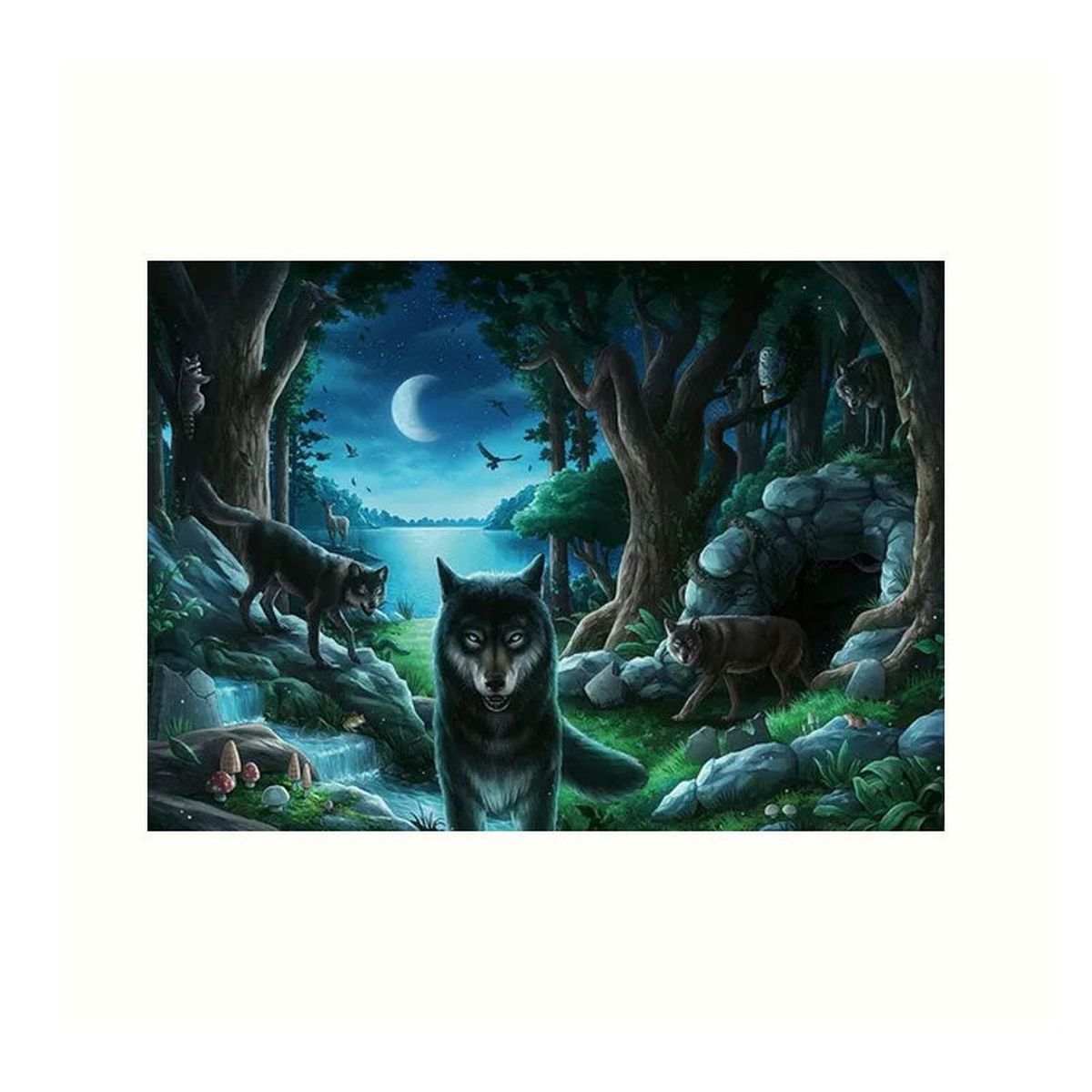 RAVENSBURGER - Puzzle Escape - La maldición de los lobos