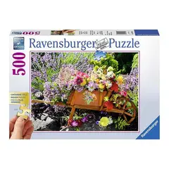 RAVENSBURGER - Puzzle Flores de verano - 500 piezas