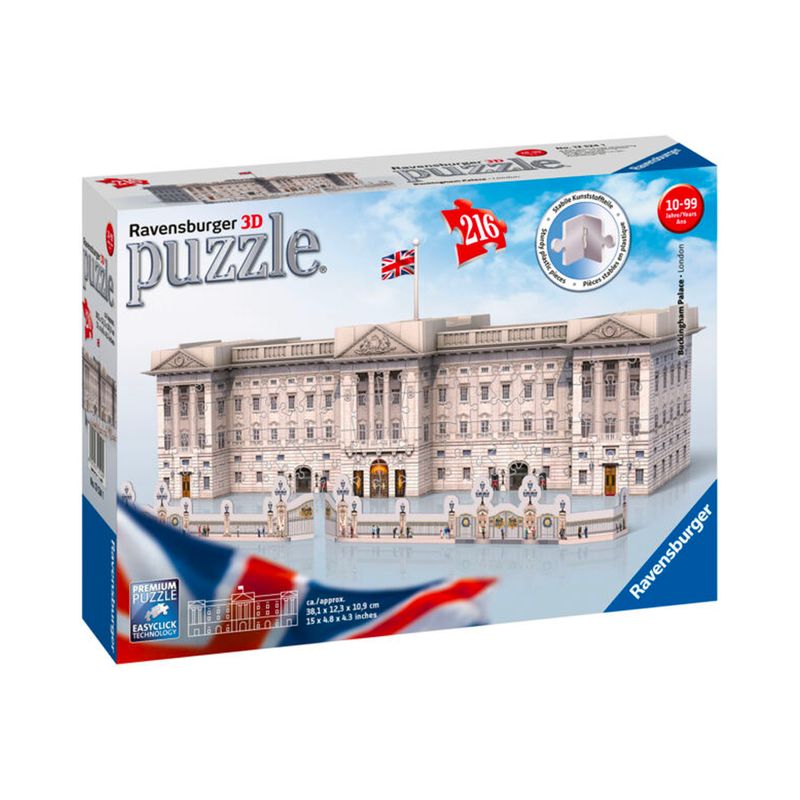RAVENSBURGER - Puzzle 3D Palacio Buckingham