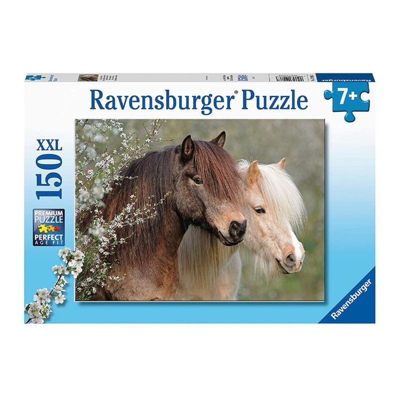 RAVENSBURGER - Puzzle XXL Ponys - 150 piezas