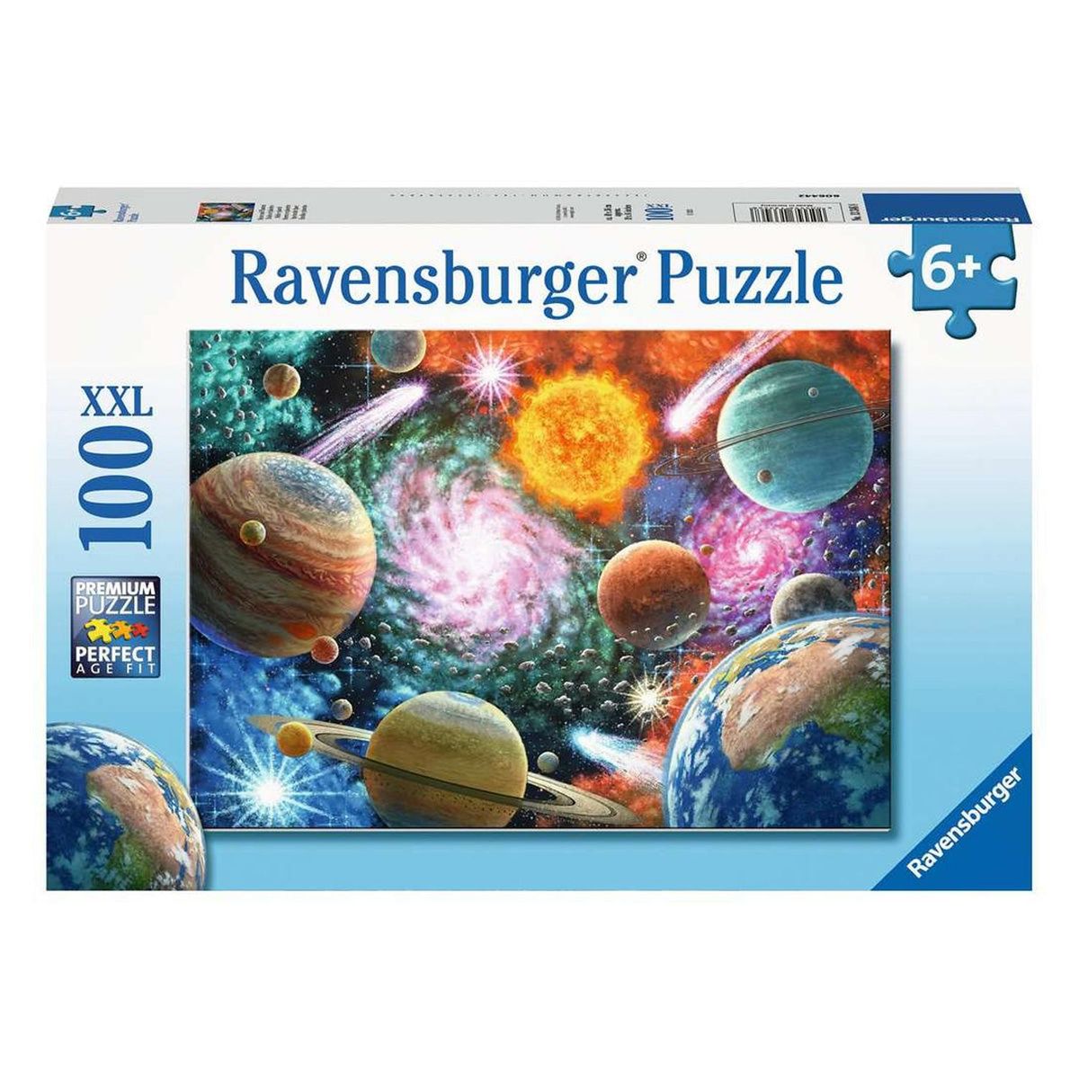 RAVENSBURGER - Puzzle Estrellas y Planetas - 100 piezas