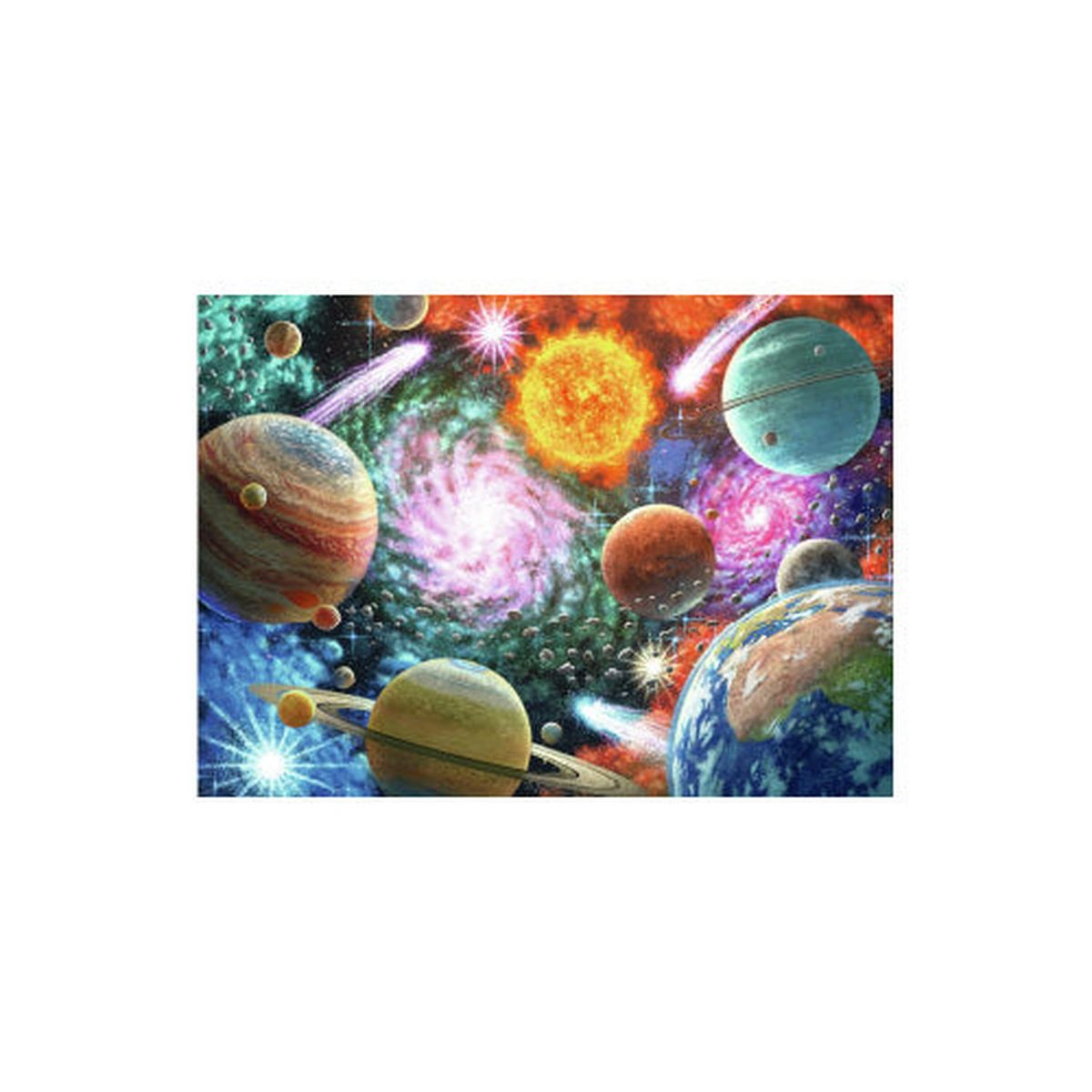 RAVENSBURGER - Puzzle Estrellas y Planetas - 100 piezas