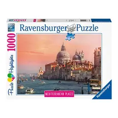 RAVENSBURGER - Puzzle Italia mediterránea - 1000 piezas