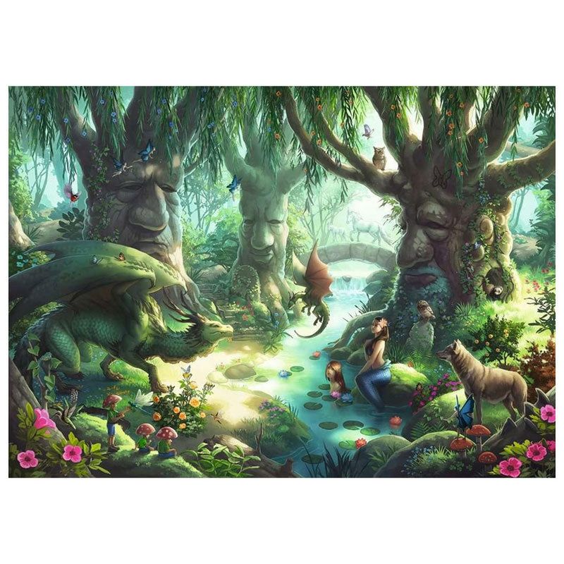 RAVENSBURGER - Puzzle Bosque mágico - 368 piezas
