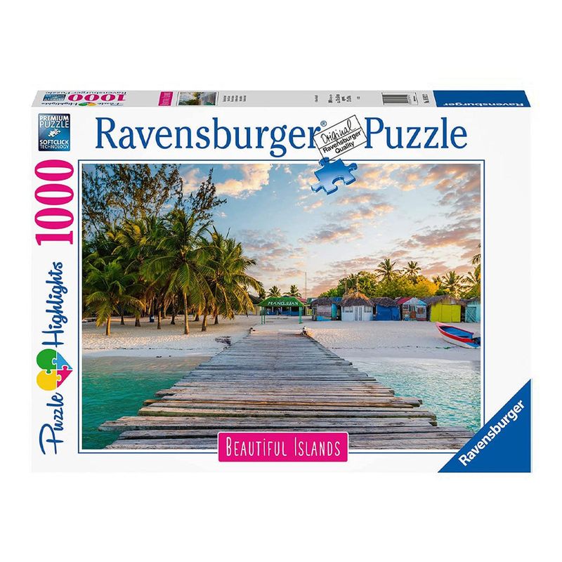 RAVENSBURGER - Puzzle Maldivas - 1000 piezas