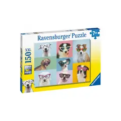 RAVENSBURGER - Puzzle XXL Perros divertidos - 150 piezas