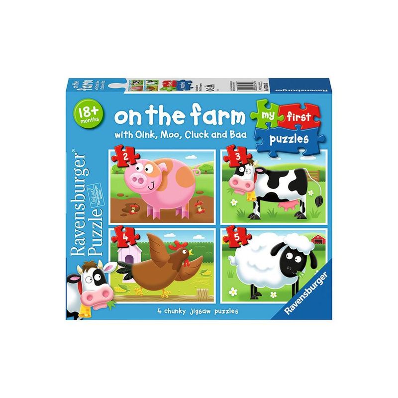 RAVENSBURGER - Mi primer puzzle En la granja - Ravensburger