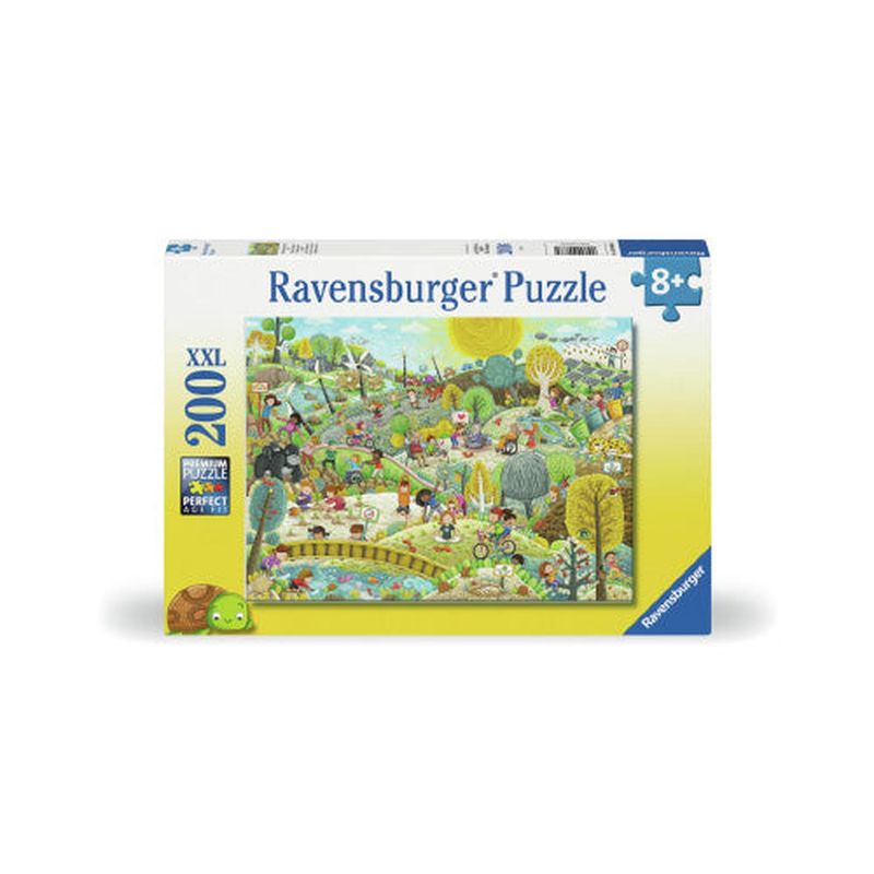 RAVENSBURGER - Puzzle ¡Protegemos nuestra Tierra!  200 piezas - Ravensburger