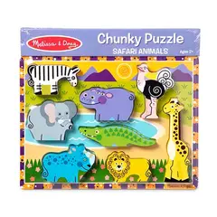 MELISSA & DOUG - Puzzle encaje - Jungla