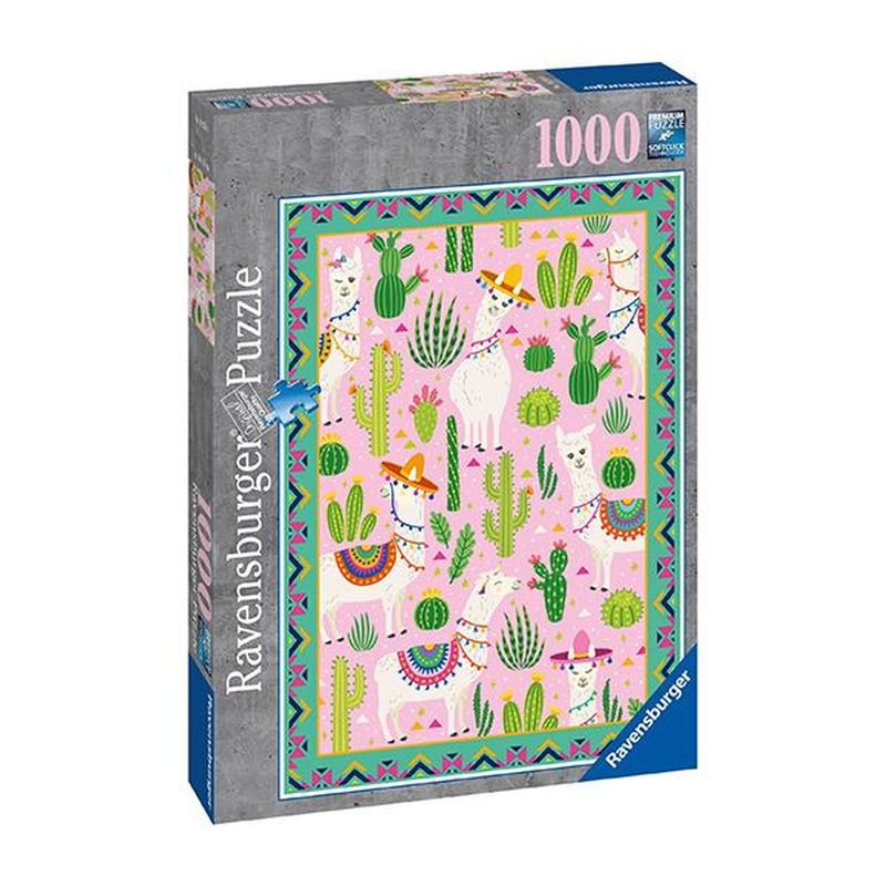 RAVENSBURGER - Puzzle Alpacas - 1000 piezas