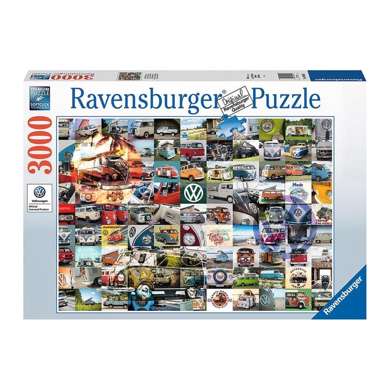 RAVENSBURGER - Puzzle 99 Volkswagen Van - 3000 piezas