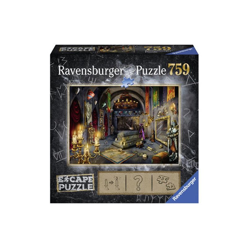 RAVENSBURGER - Puzzle Escape - El castillo vampírico
