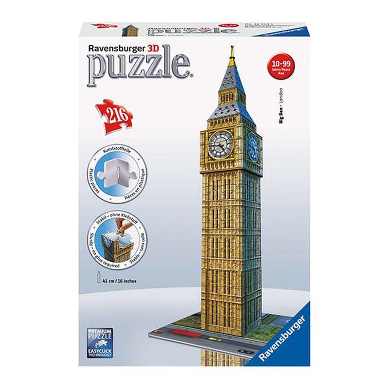 RAVENSBURGER - Puzzle 3D Big Ben - ravensurger