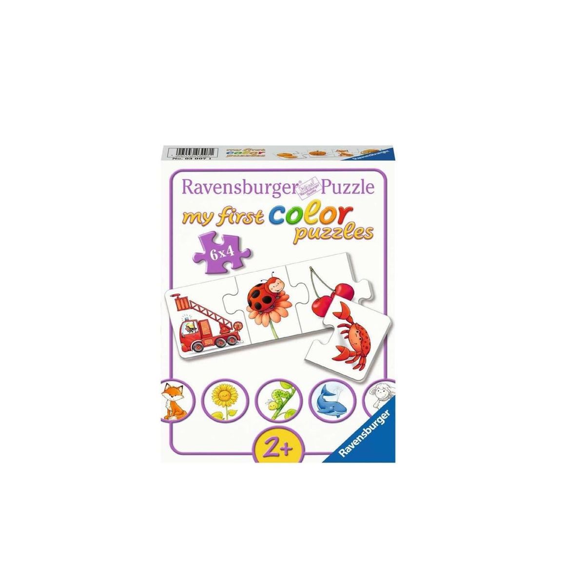 RAVENSBURGER - Mi primer puzzle - Todos los colores