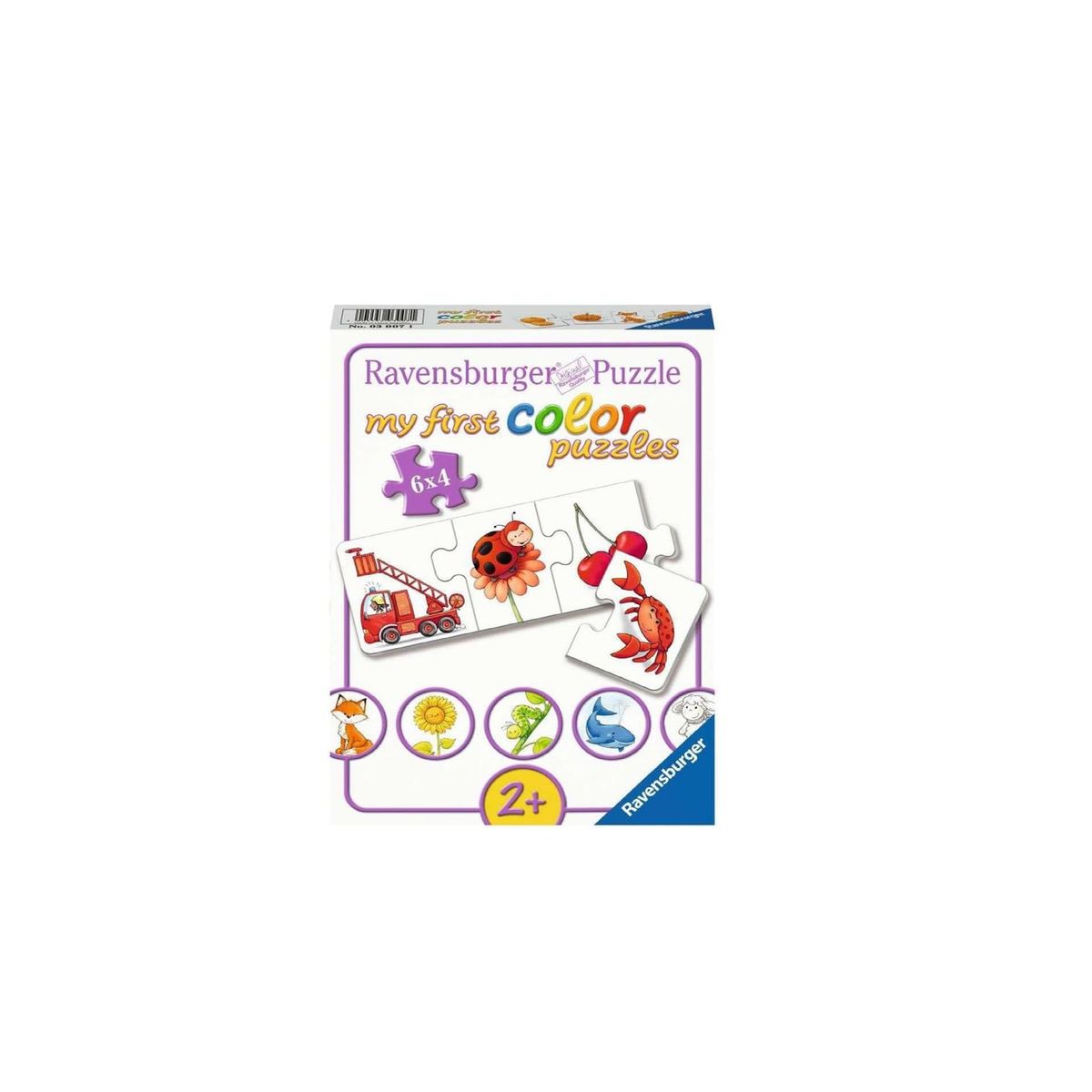 RAVENSBURGER - Mi primer puzzle - Todos los colores