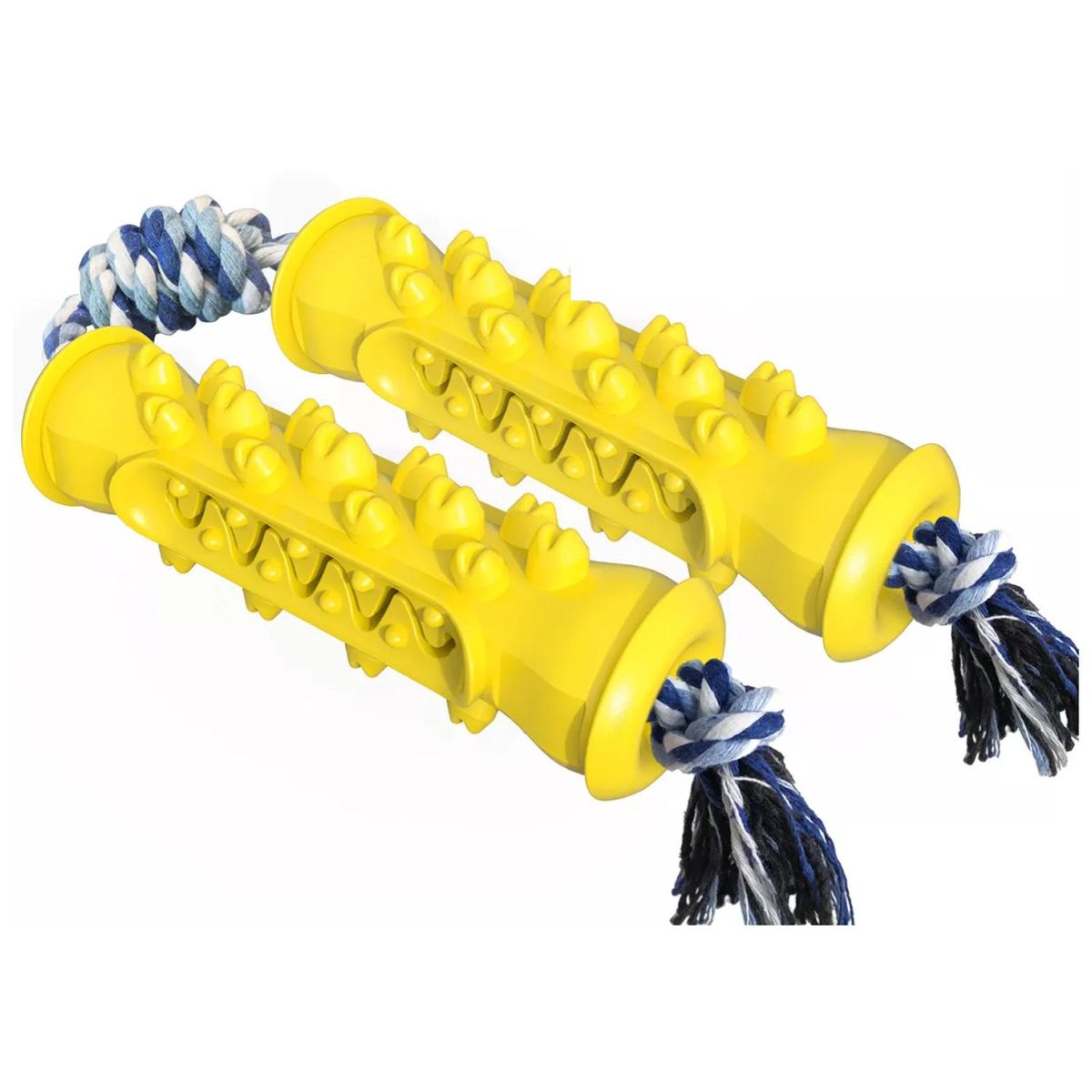 GENERICO - Juguete Para Morder Jugar De Goma Doble Para Perros