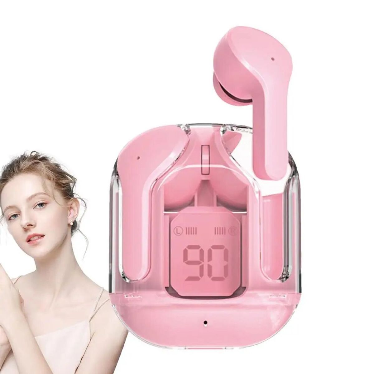 GENERICO - Audifonos Inalambricos Bluetooth  Air 31- Rosado