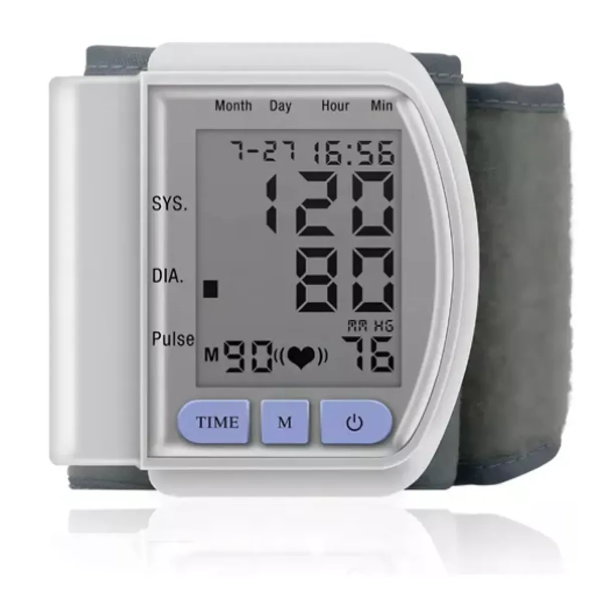 GENERICO - Toma Presion Digital Tensiometro De Muñeca Jayma Color Gris