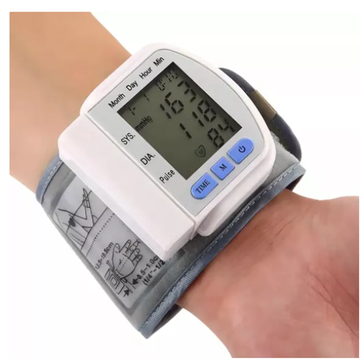 GENERICO - Toma Presion Digital Tensiometro De Muñeca Jayma Color Gris