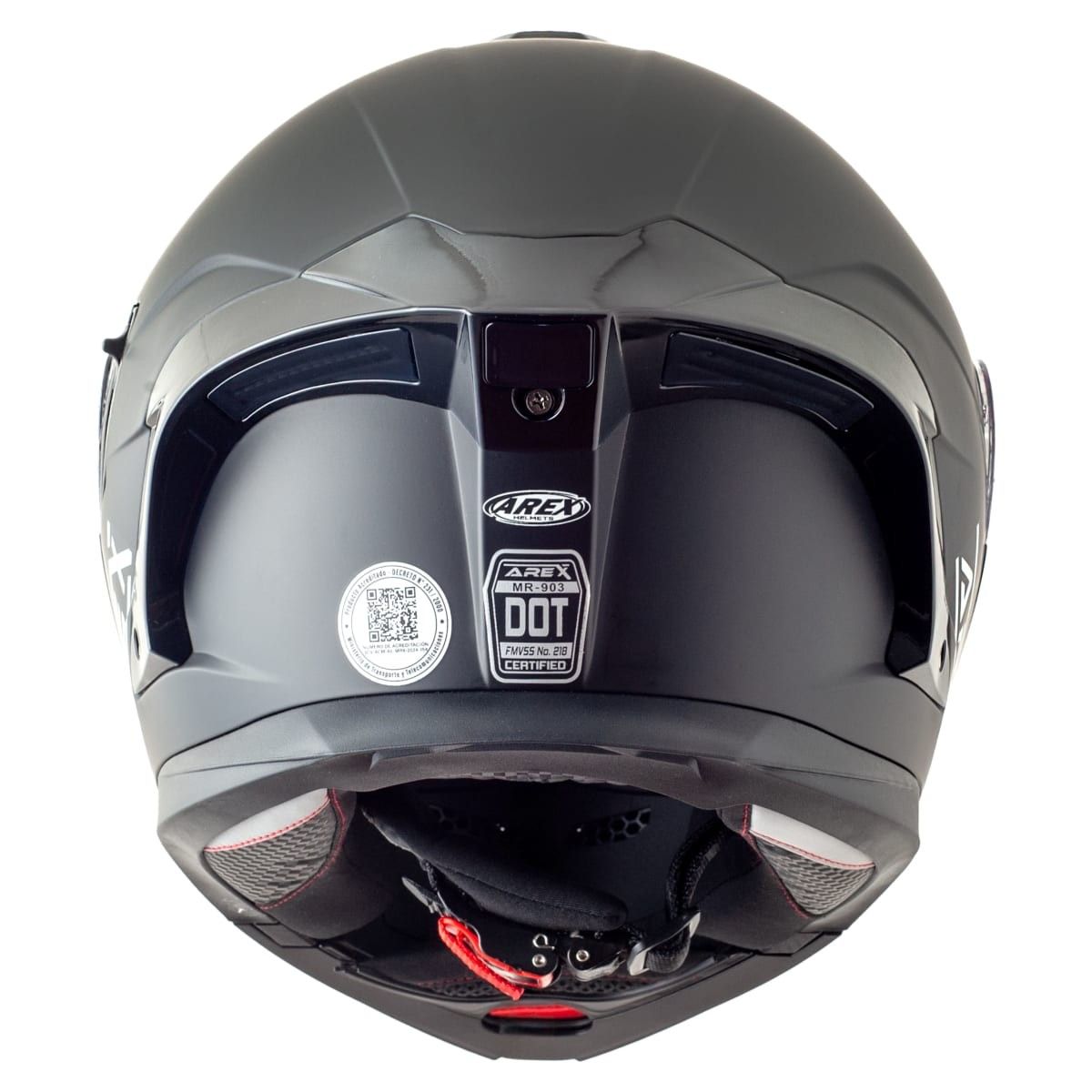 AREX - CASCO ABATIBLE AREX MR-903 NEGRO MATTE  TALLA M