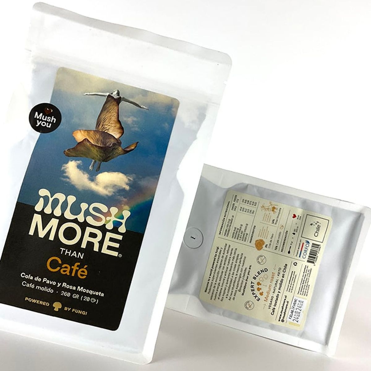 MUSH MORE - Mushmore than café - Cola de Pavo