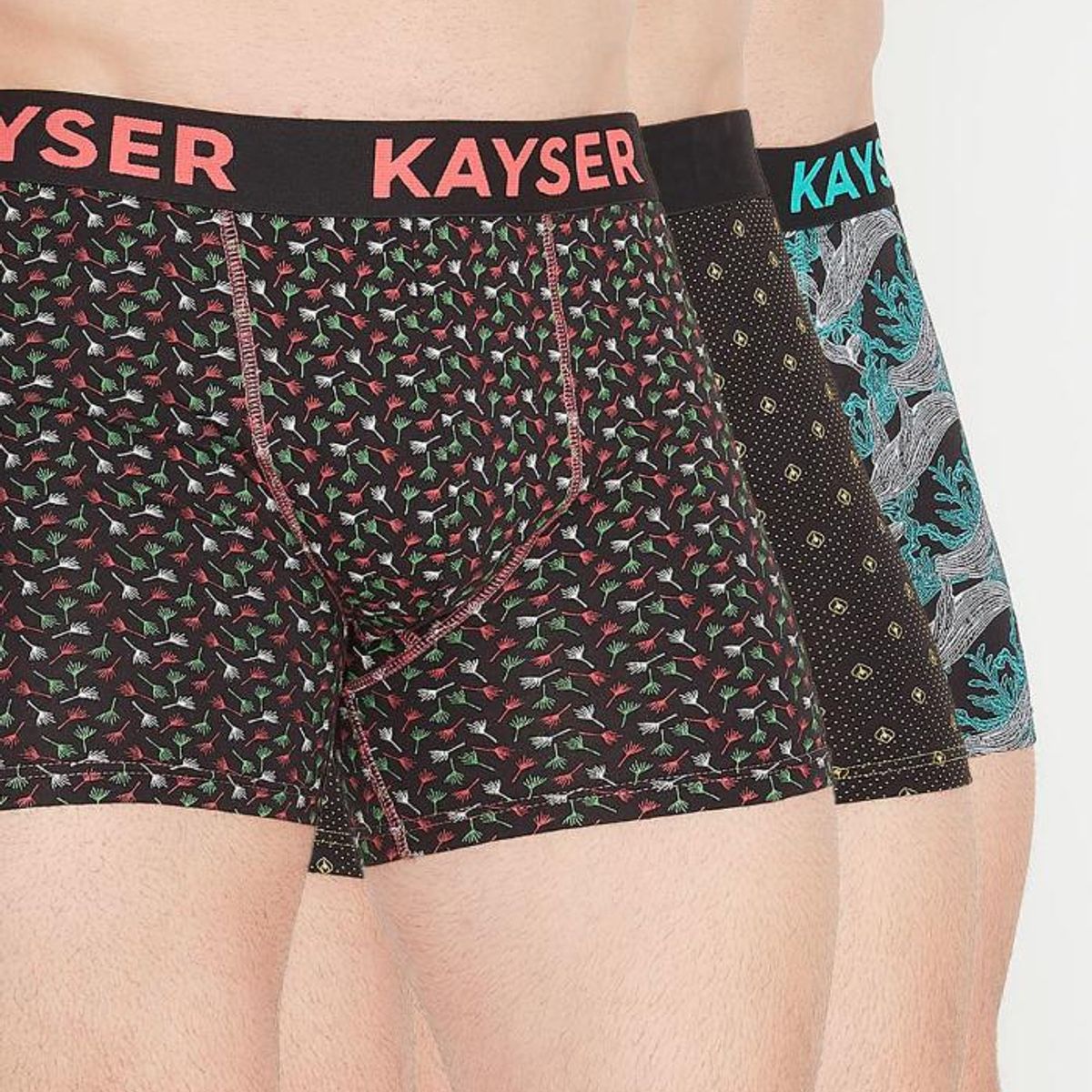 KAYSER - Pack 3xboxer algodon P393258 KAYSER - Negro
