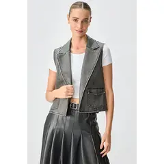 IO - Tapado Abierto Negro Mujer