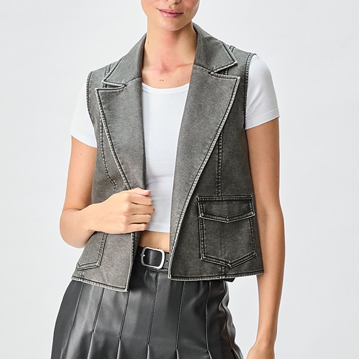 IO - Tapado Abierto Negro Mujer Io