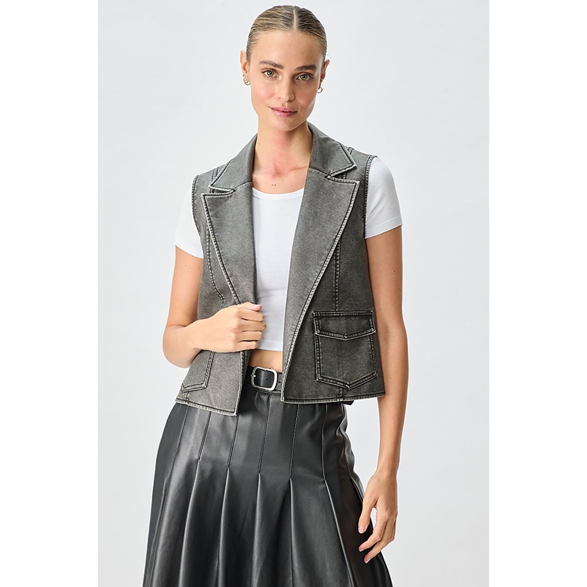 IO - Tapado Abierto Negro Mujer Io