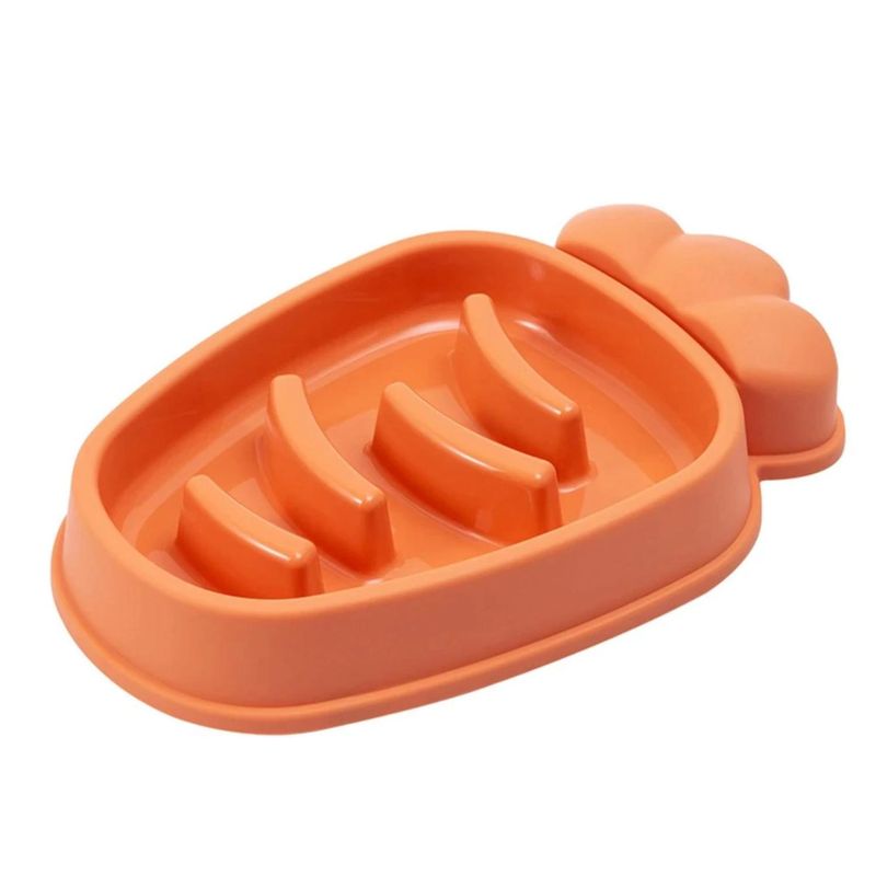 GENERICO - Plato Tazon Para Comida De Perro Comedero Lento