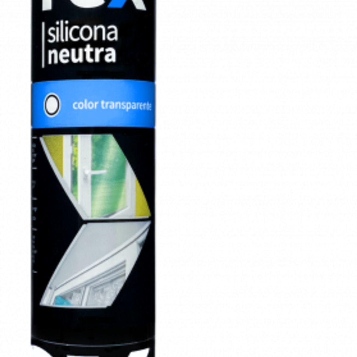 GENERICO - SILICONA NEUTRA TRANSPARENTE REX POLICARBONATO