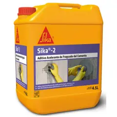 SIKA - 2 BIDON 4.5LT (ACELER ULTRA RAP)