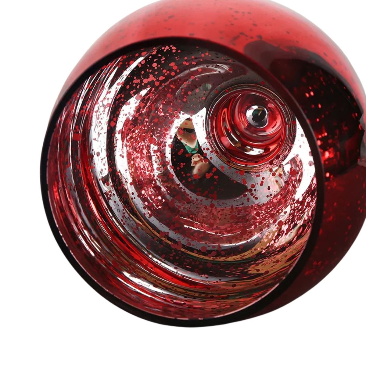 GENERICO - Candelabro Copa de Vidrio Portavela - 30 cm