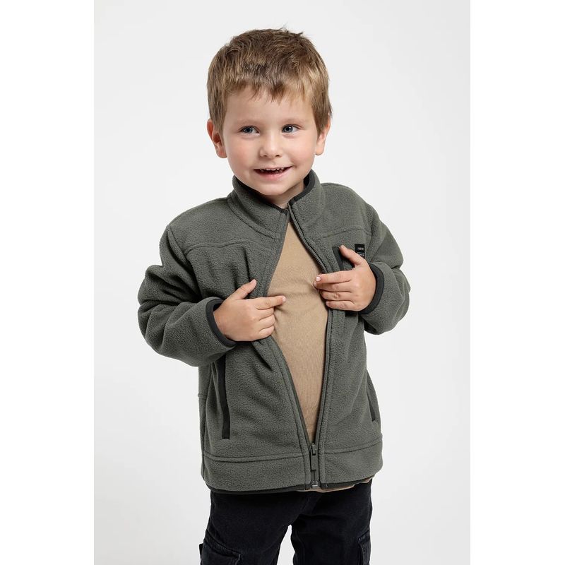 FROENS - Polar kids boy Pedro verde - Poliéster reciclado froens