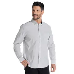 KOTTING - CAMISA OXFORD LISTADA REGULAR FIT