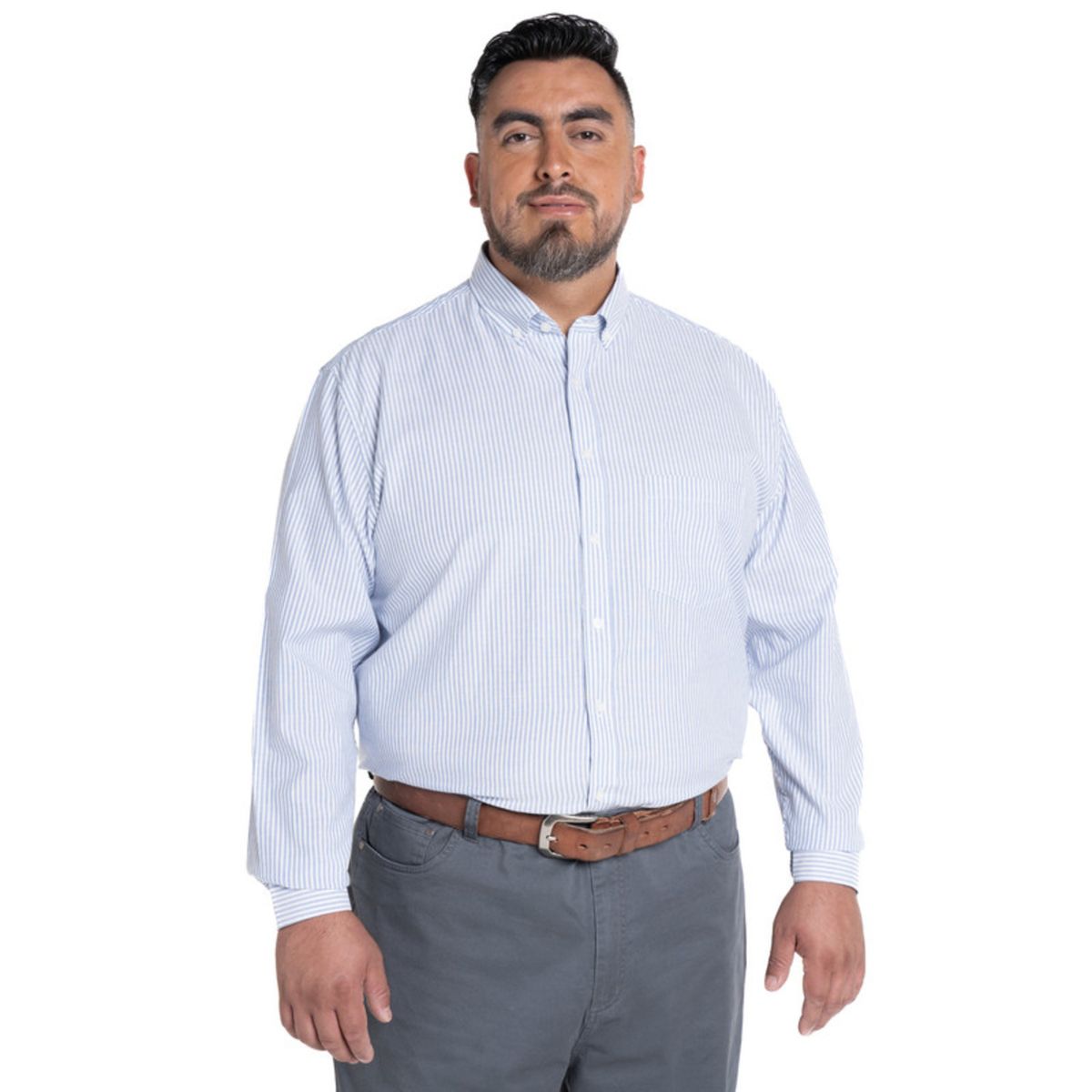KOTTING - CAMISA OXFORD LISTADA REGULAR FIT KOTTING