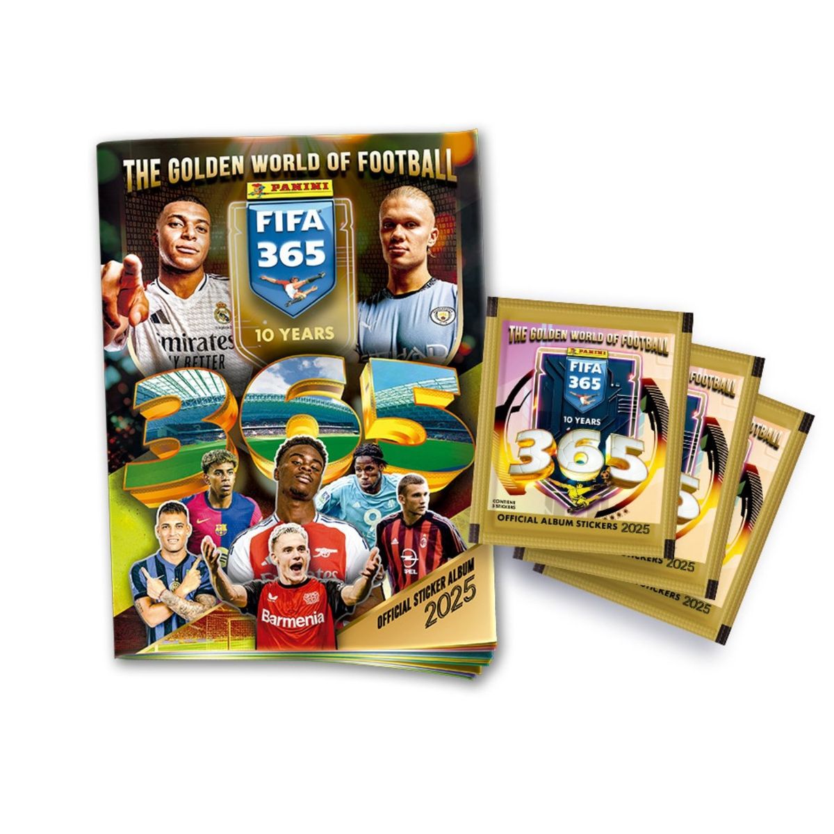 PANINI CHILE - Pack Álbum + 40 Sobres FIFA 365 2025