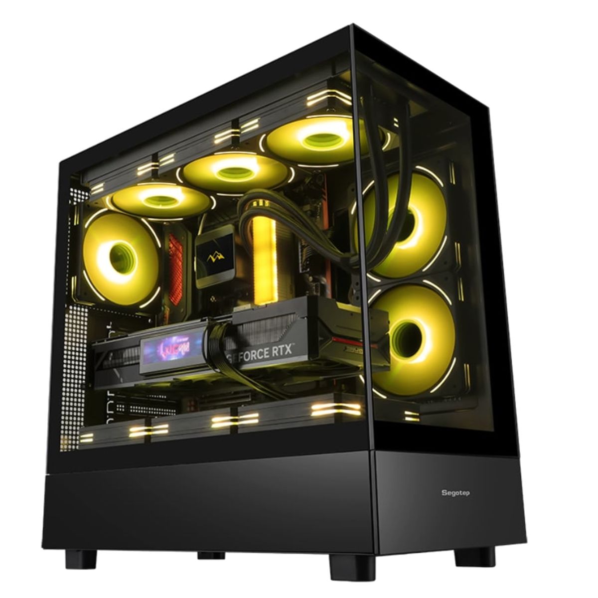 GENERICO - GABINETE ENDURA PRO BLACK SEGOTEP E-ATX