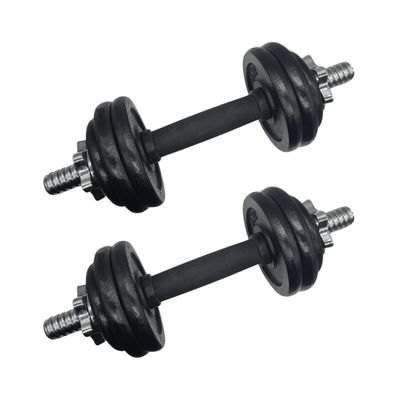 Imagen 2 del producto Kit 2 Mancuernas + Maleta De Transporte 14 Kg Total