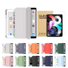 GENERICO - Fundas iPad Más Lámina De Vidrio Para iPad Mini 6-7 A17Pro - Gris