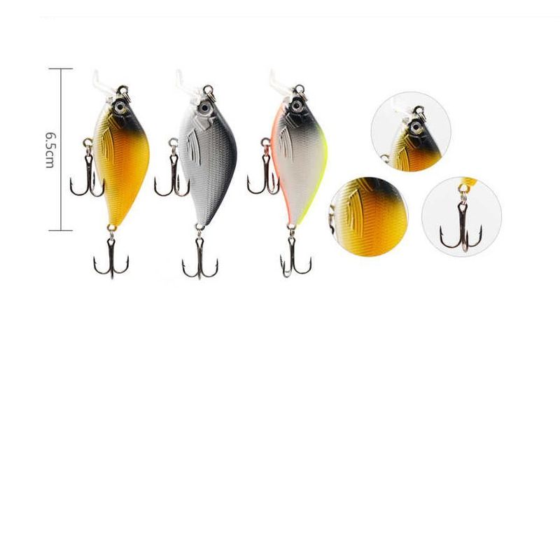 GENERICO - Pack 3 Señuelo Pesca 7.2g