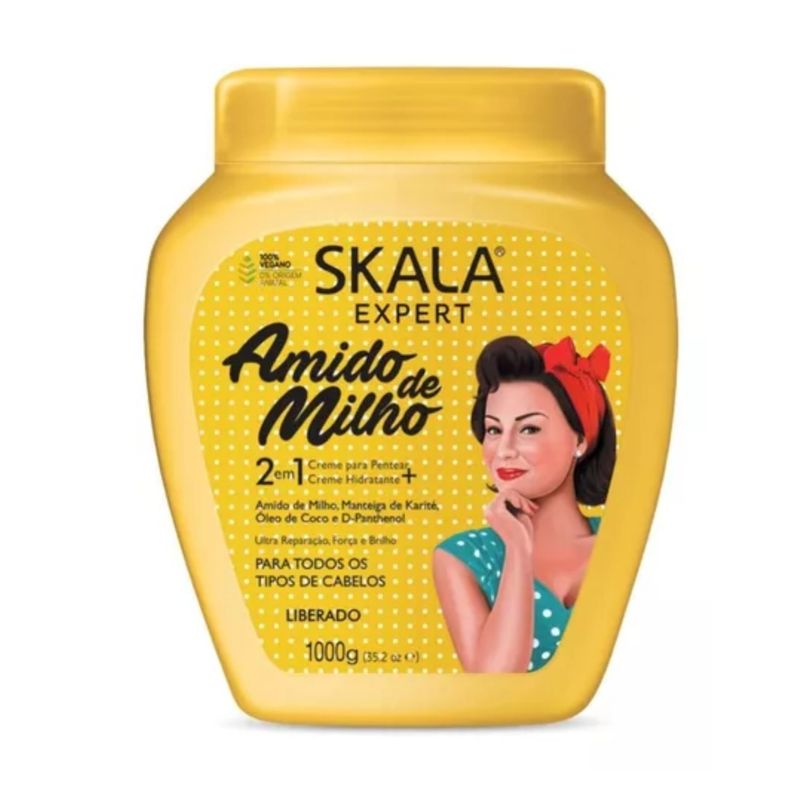 SKALA - Mascara Capilar Almidon de Maiz para todo tipo de cabello 1kg Skala